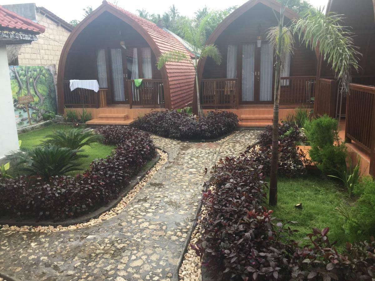 Lotus Bungalow Otel Nusa Penida Dış mekan fotoğraf